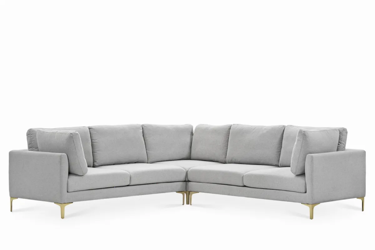 Adams L-Shape Sectional Couch - view 6