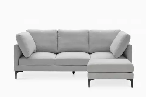 Adams Couch with Ottoman