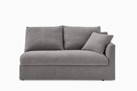 Agnes Slipcover Storage Right Arm 2 Seater Couch