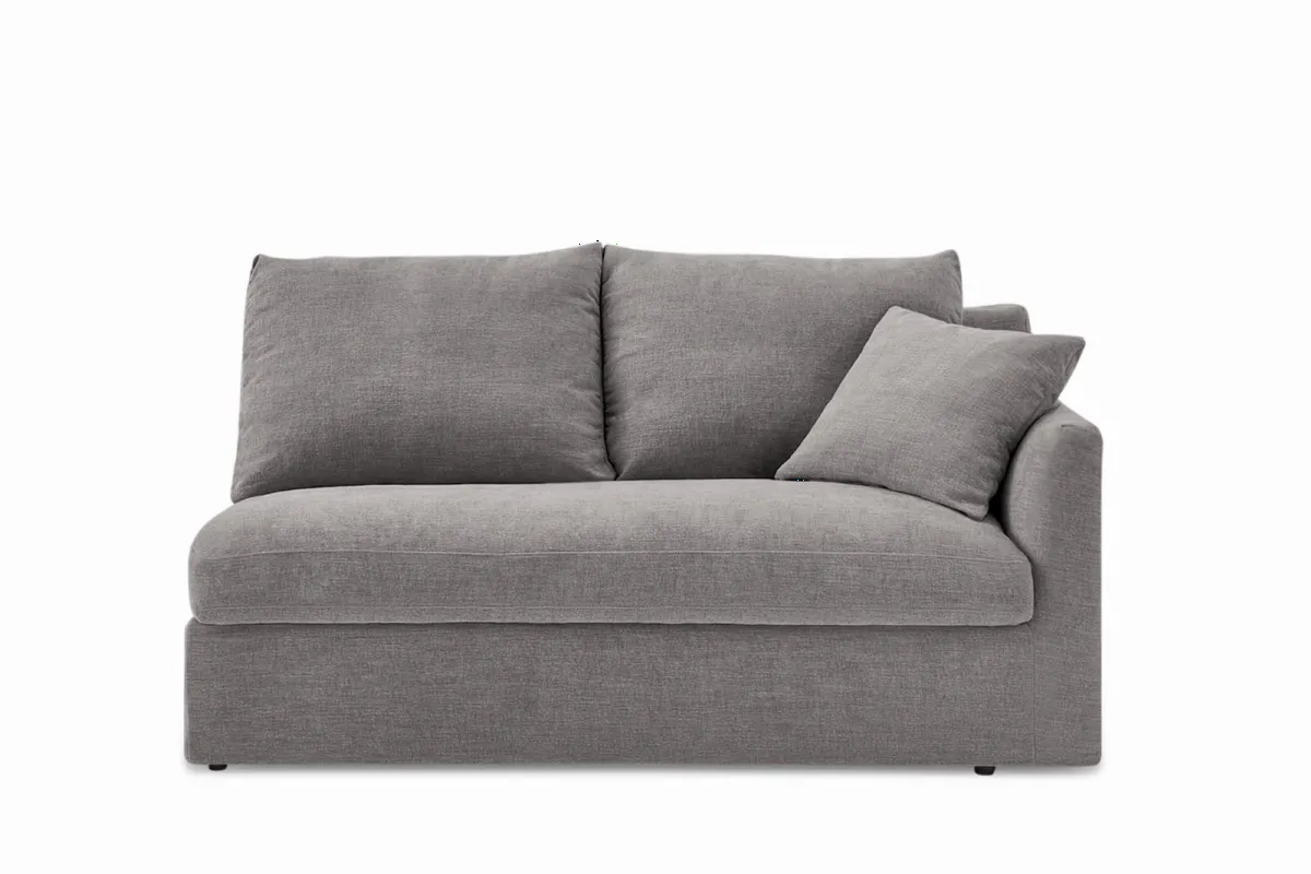 Agnes Slipcover Storage Right Arm 2 Seater Couch - view 4