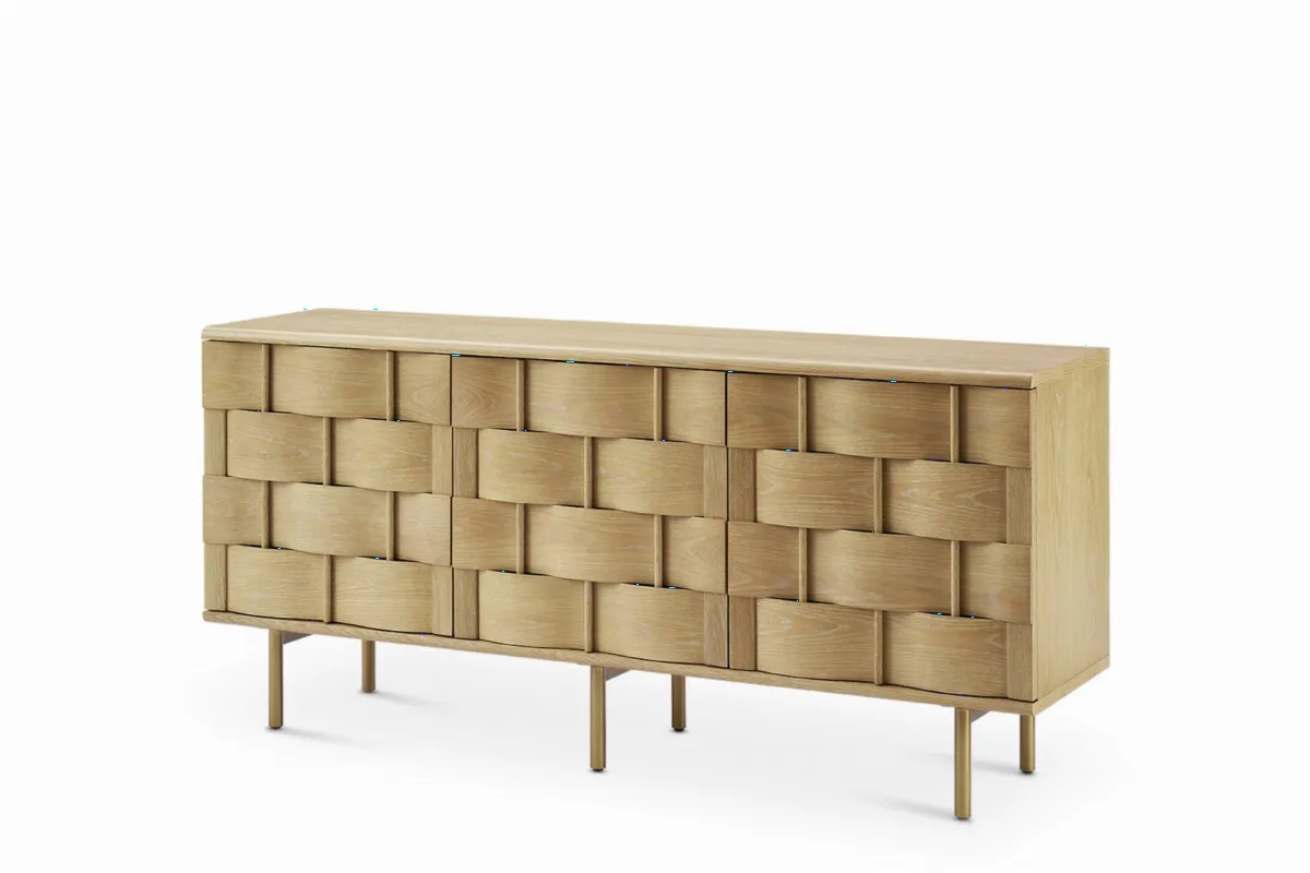 Ariel Sideboard, Whitewashed Oak