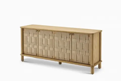 Ashen Papercord Sideboard