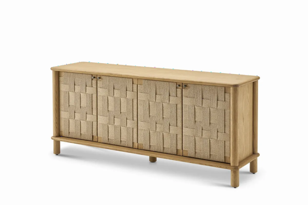 Ashen Papercord Sideboard