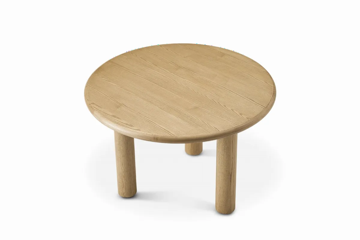 Ashen Round Dining Table - view 3