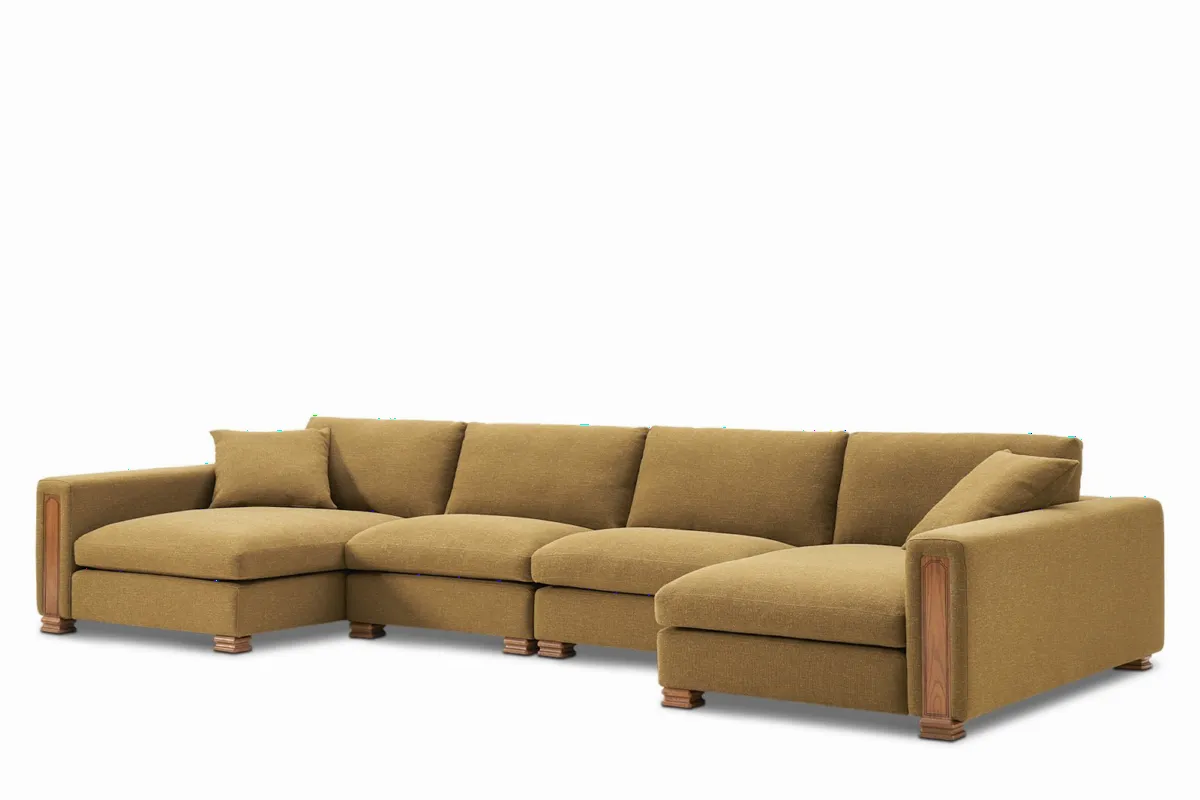 Atelier Kagan 4-Piece U-Shape Sectional Couch - view 5