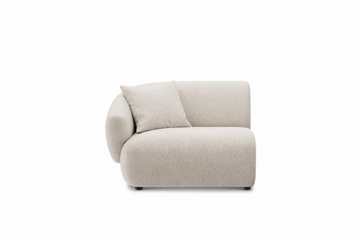 Auburn Performance Fabric Left Arm Couch