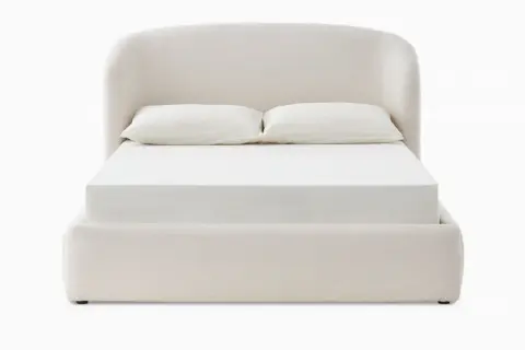 Auburn Performance Bouclé Storage Bed with Ayrie Mattress Set