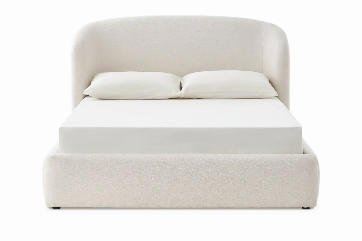Auburn Performance Bouclé Storage Bed with Ayrie Mattress Set - view 3