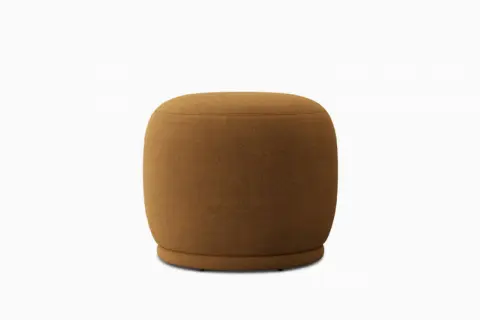 Avery Bouclé Ottoman