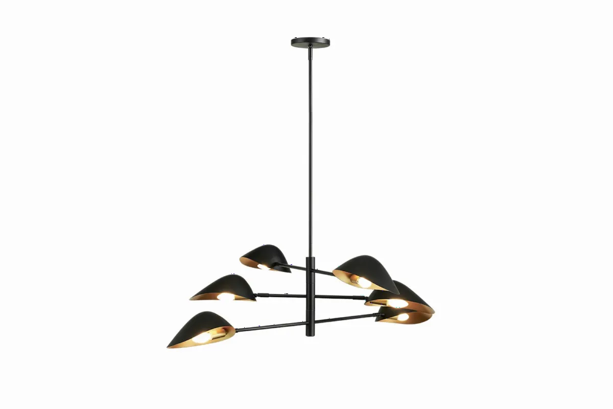 Benedict 6-Light Chandelier - view 2