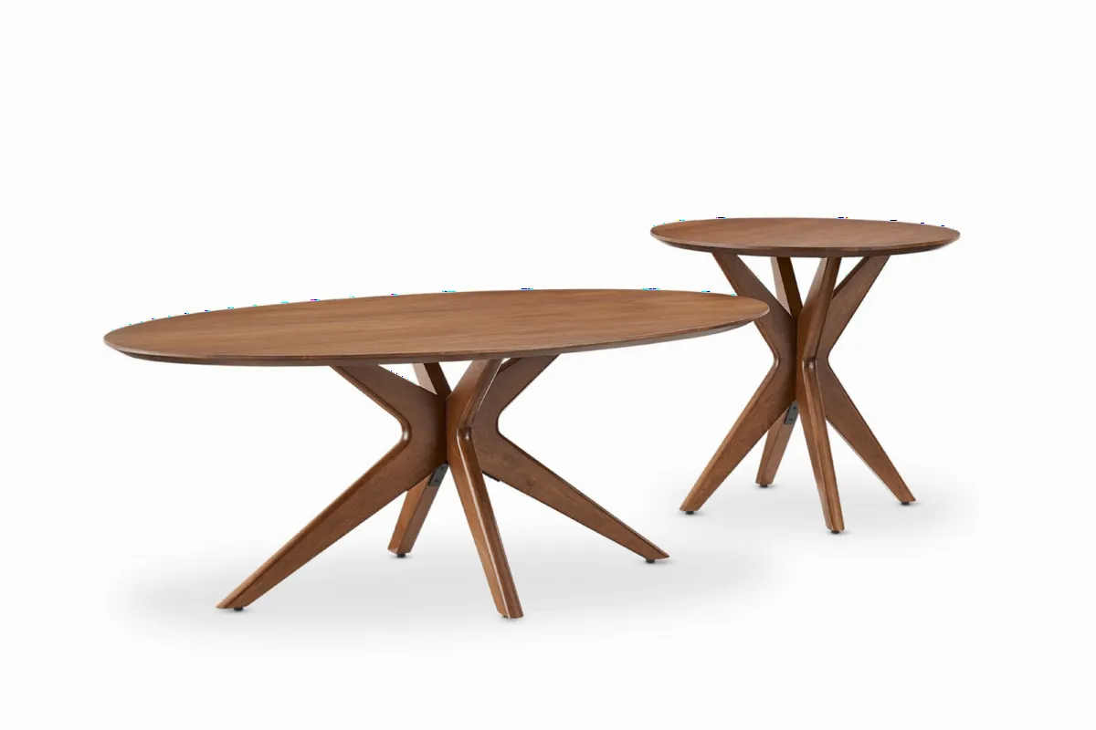 Bristol Coffee Table Set, Walnut - view 2