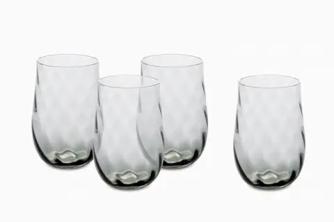 Cascade Tall Drinking Glasses, Set of 4