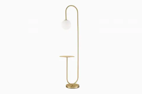 Cedric Floor Lamp with Table