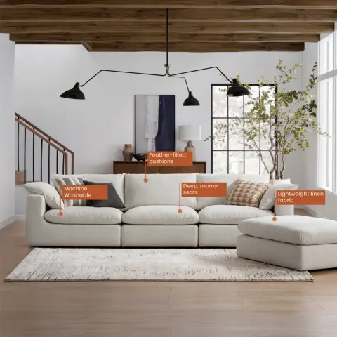 Dawson L-Shape Sectional Couch