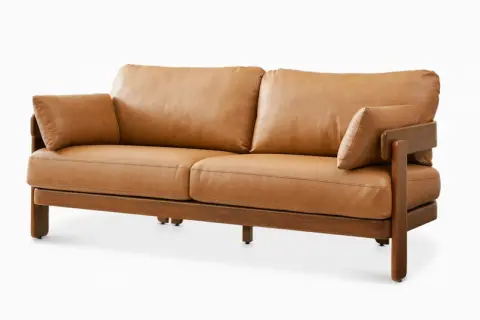 Eden Leather Sofa