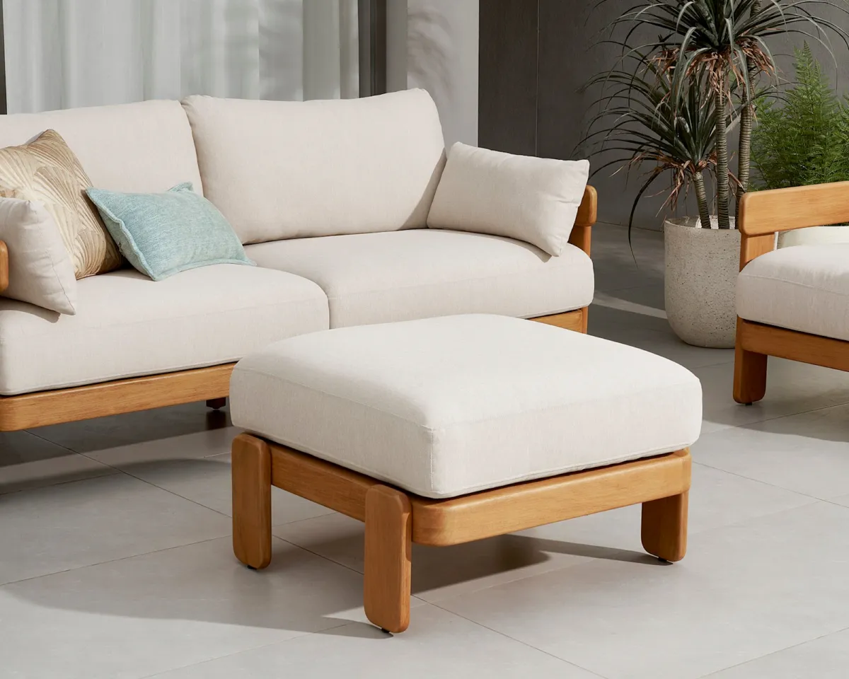 Eden Outdoor Ottoman - view 4
