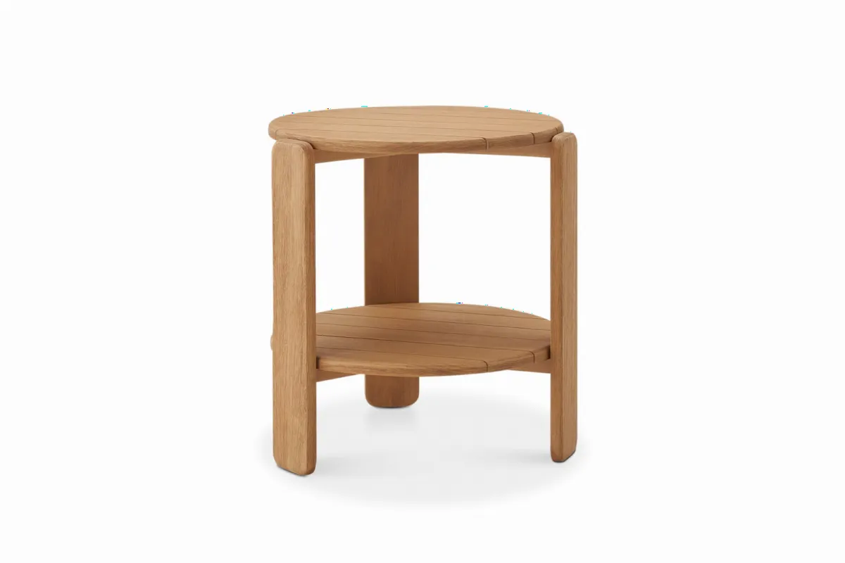 Eden Outdoor Round Side Table - view 2