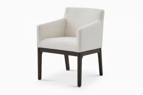Elliot Performance Fabric Dining Arm Chair