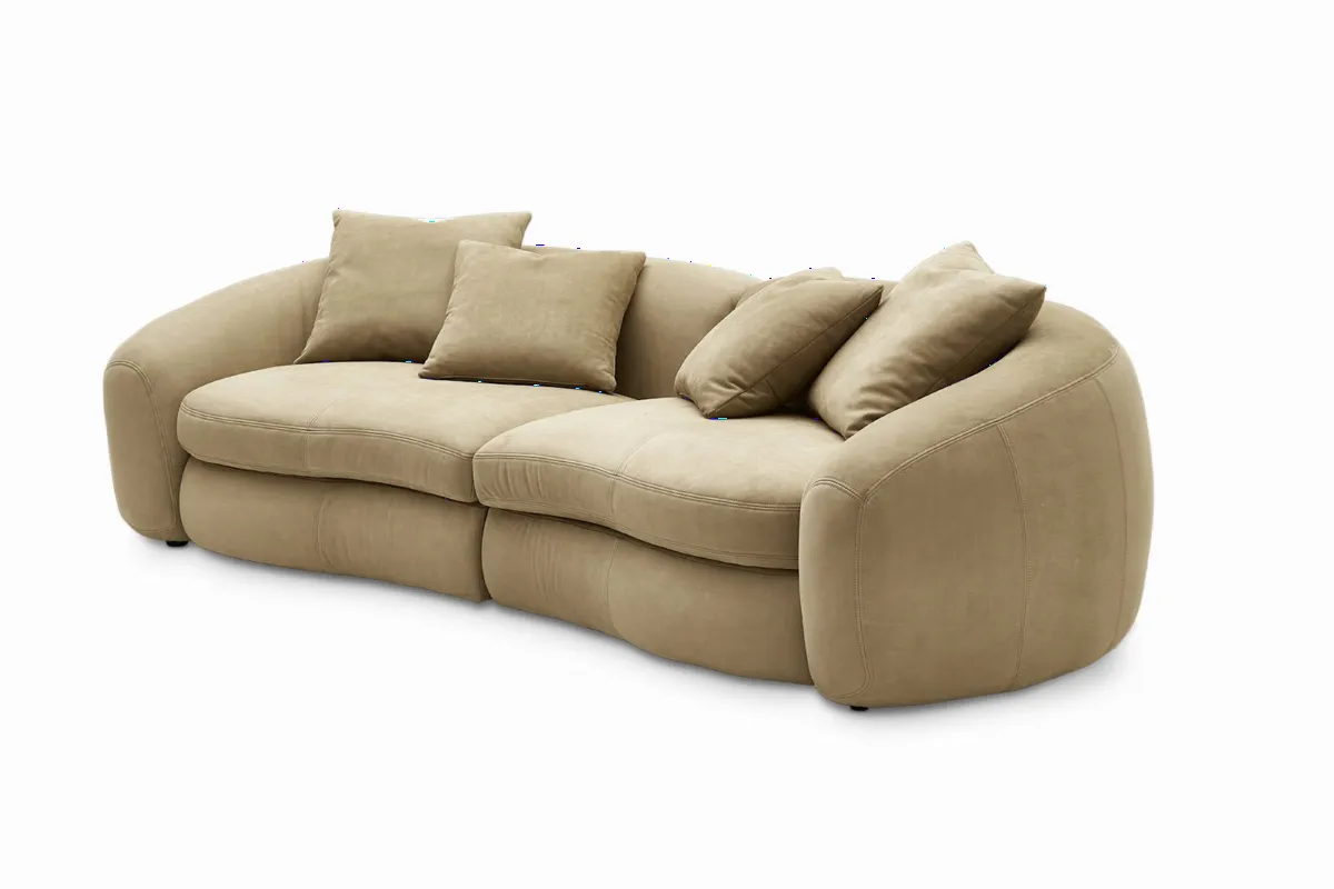 Fable Leather Sofa - view 4