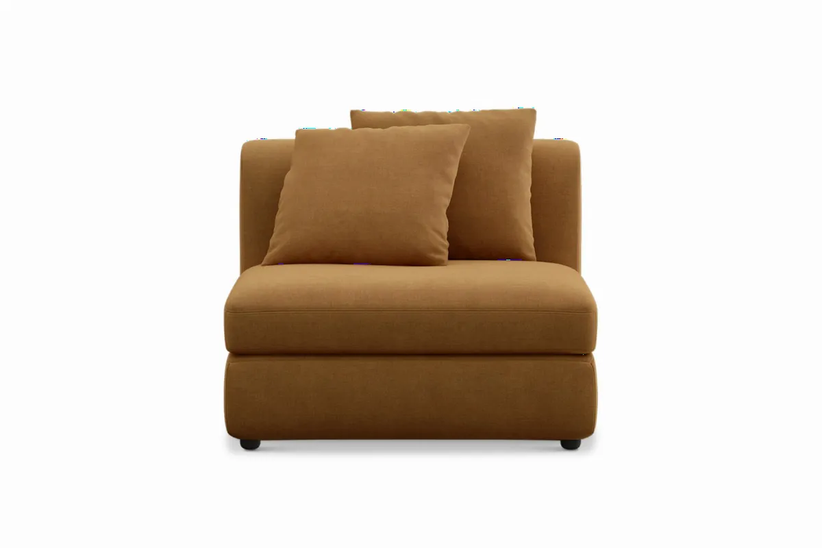 Fable Performance Fabric Armless Couch - view 3
