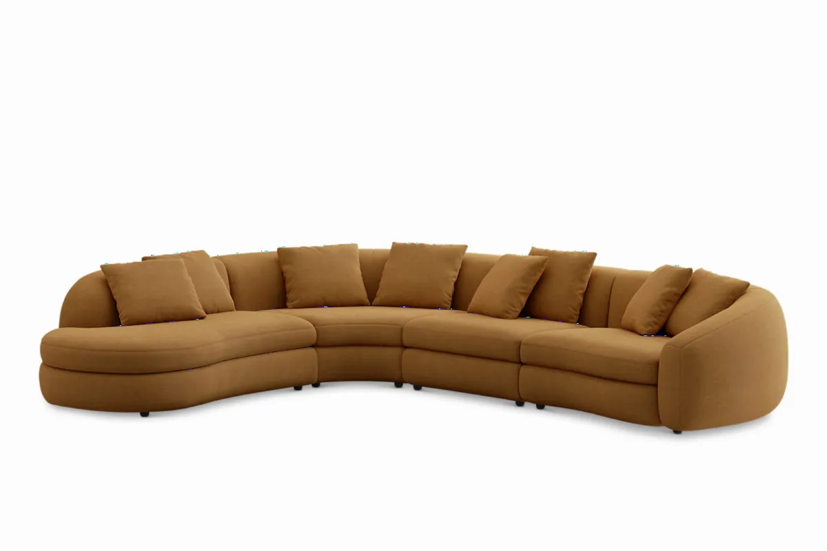 Fable Performance Fabric Extended Chaise Sectional Couch - view 8