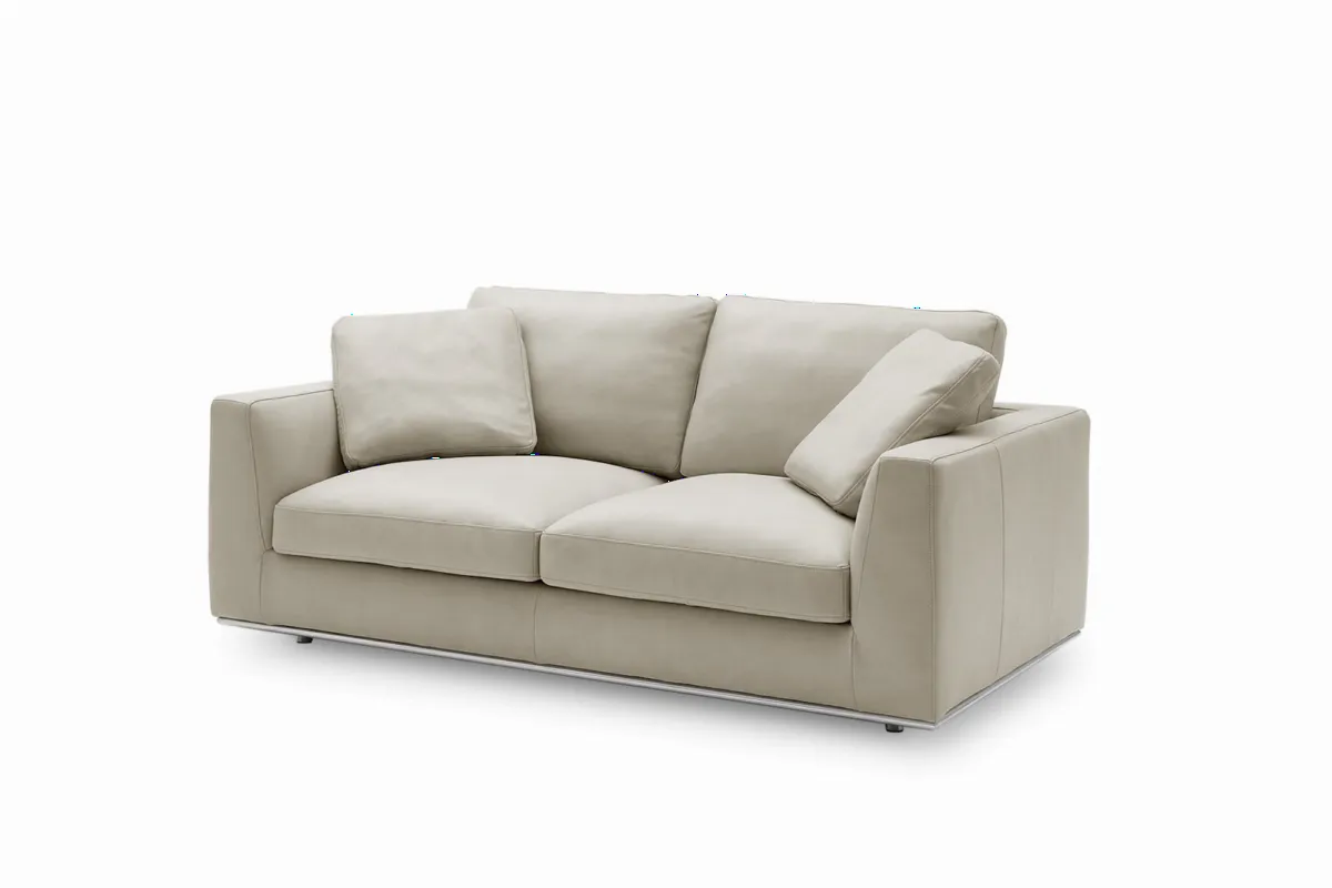Hamilton Leather Loveseat - view 7