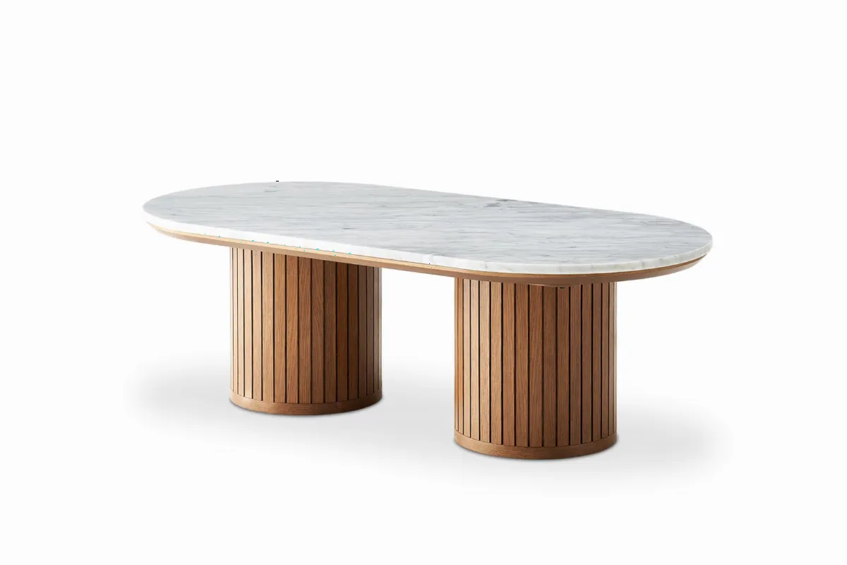 Harper Marble Rectangular Coffee Table