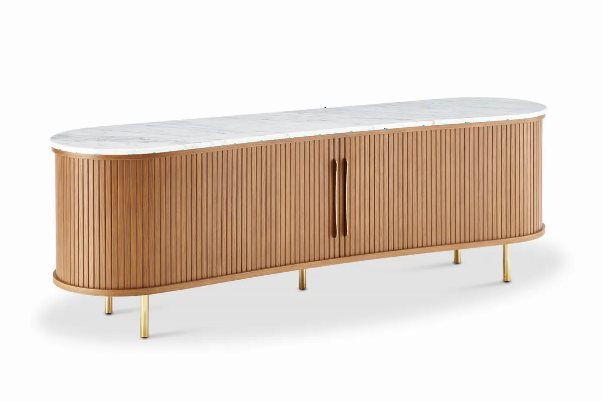 Harper Marble TV Stand - view 5