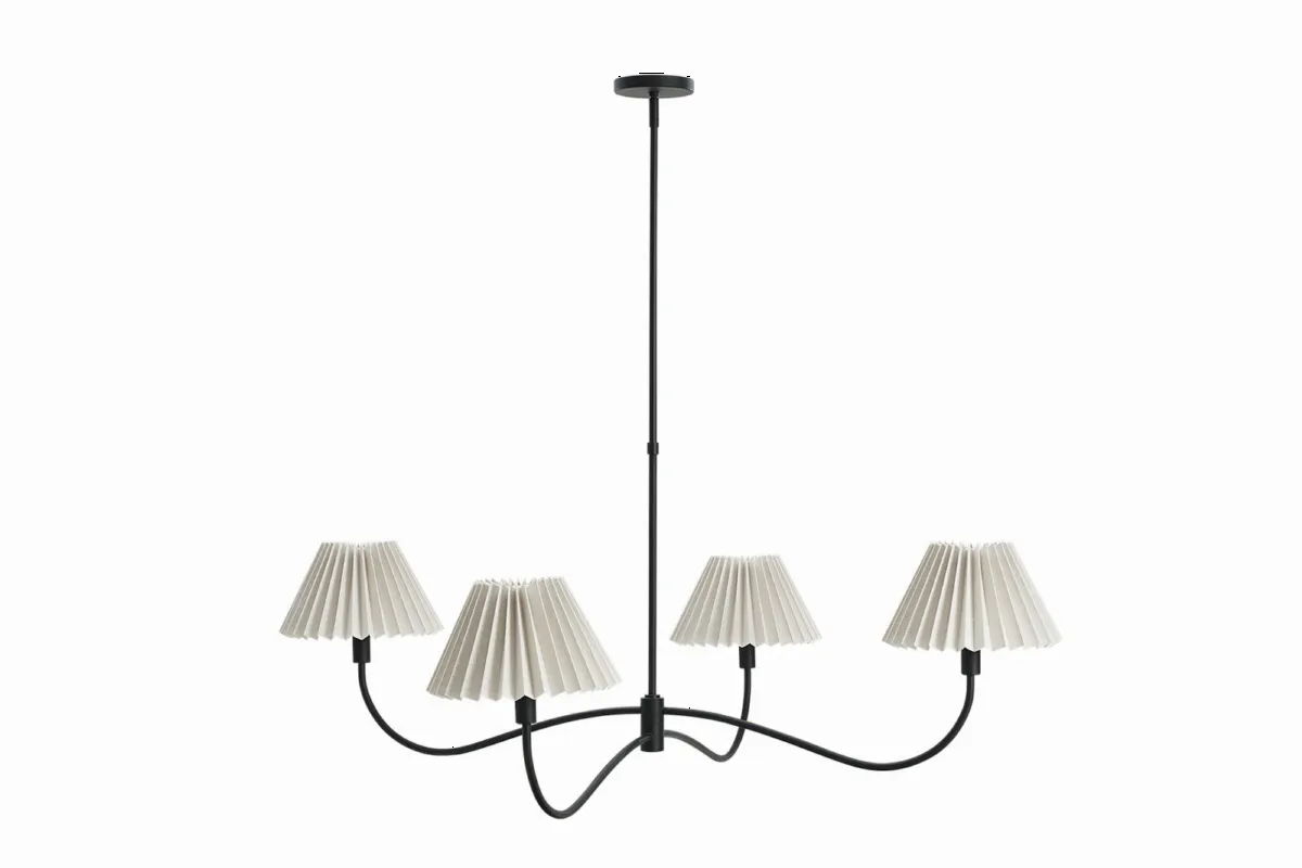 Iris 4-Light Chandelier - view 2