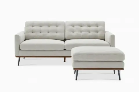 Isaac Sofa with Ottoman