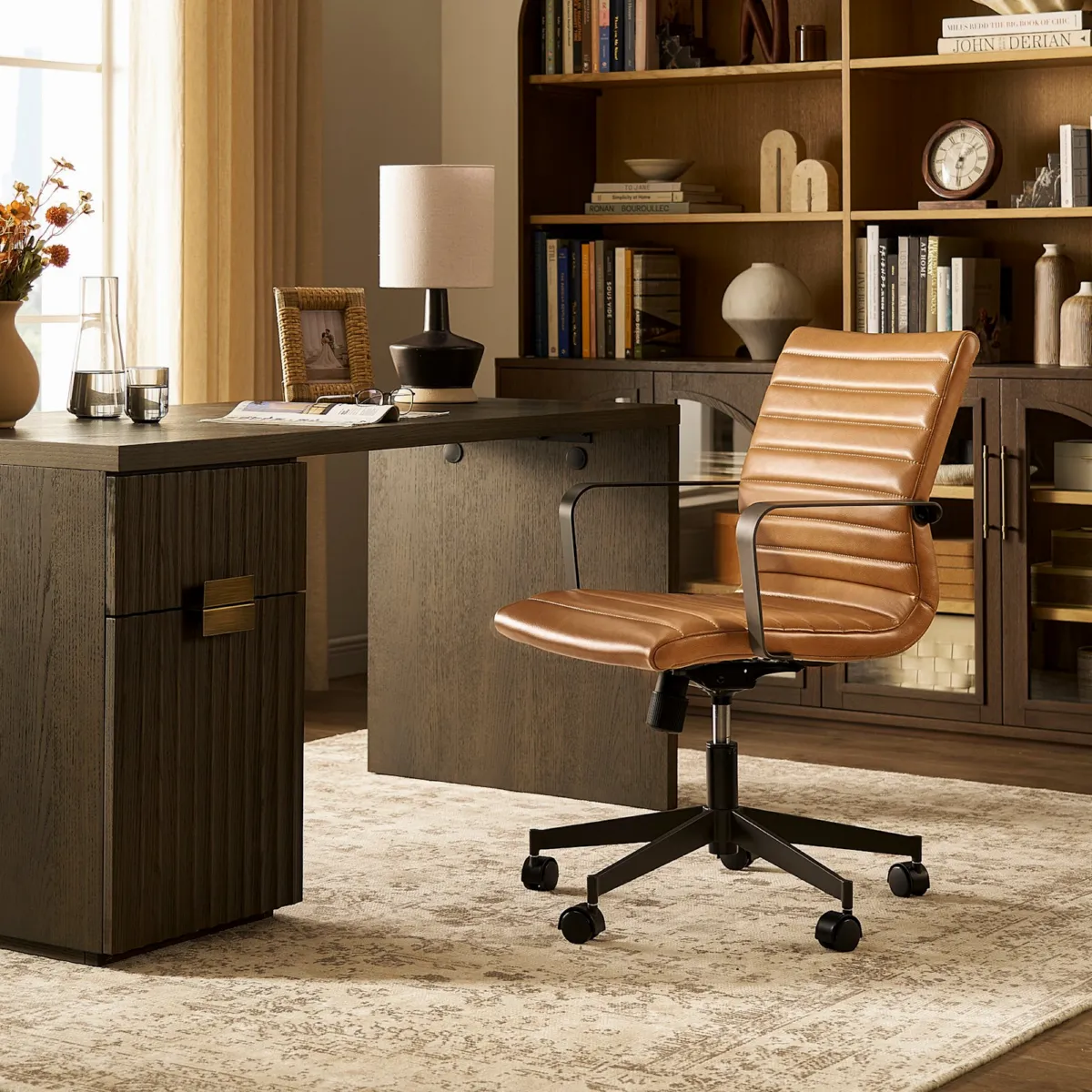 Levi Leather Office Chair - view 5