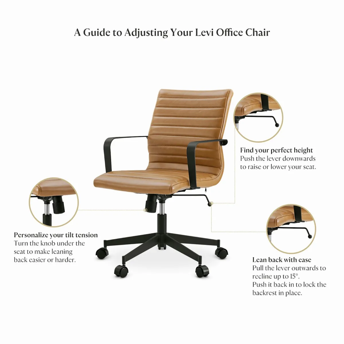 Levi Office Chair - view 5