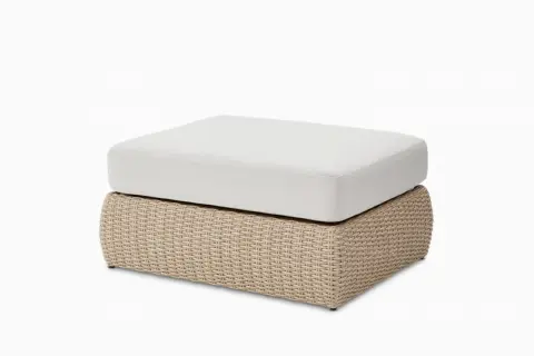 Lorna Outdoor 2-in-1 Coffee Table and Ottoman