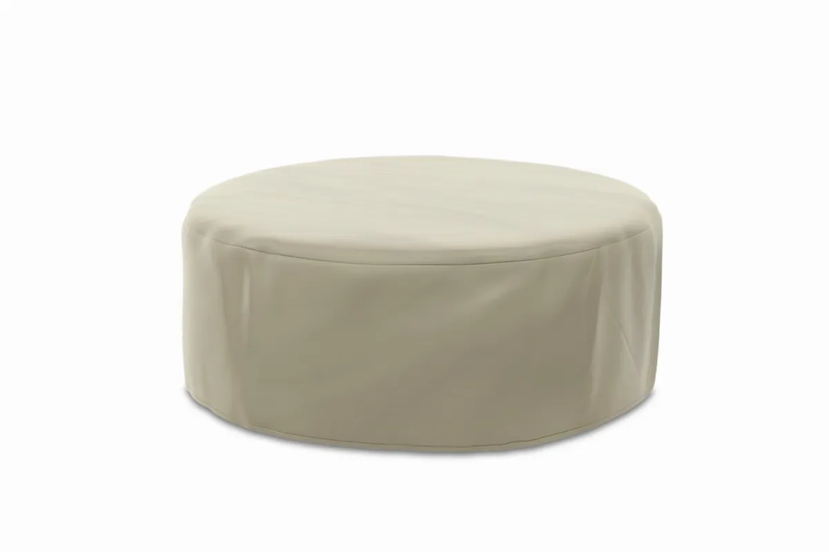 Malta Outdoor Round Pedestal Coffee Table Cover - view 3