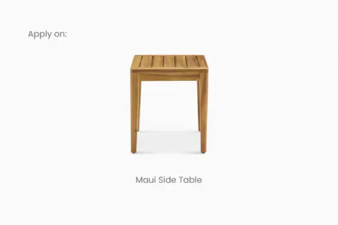 Maui Outdoor Side Table Cover