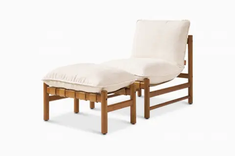Nimbus Chair with Ottoman