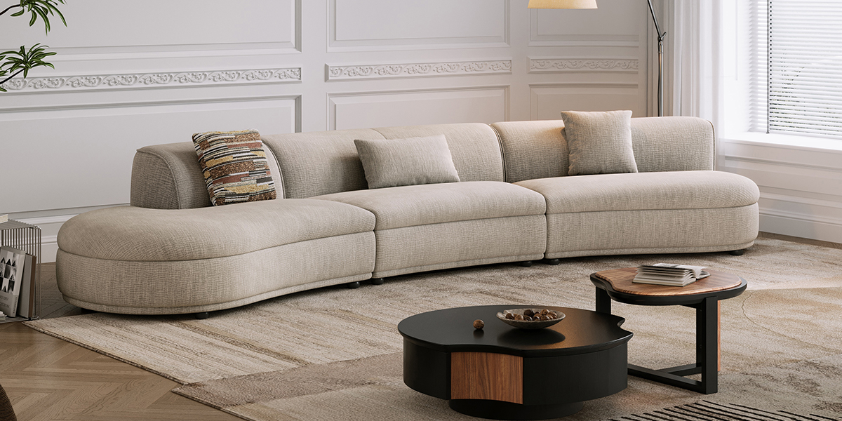 Grand Flat Modular Sofa