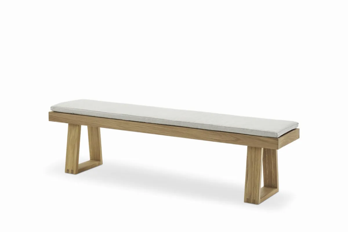 Rio Outdoor Dining Bench - view 2