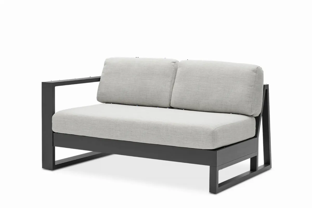 Rio Outdoor Left Arm 2 Seater Couch - view 3