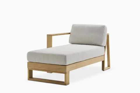 Rio Outdoor Left Chaise Couch