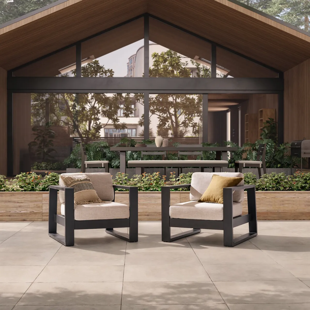 Rio Outdoor Lounge Chair - view 5