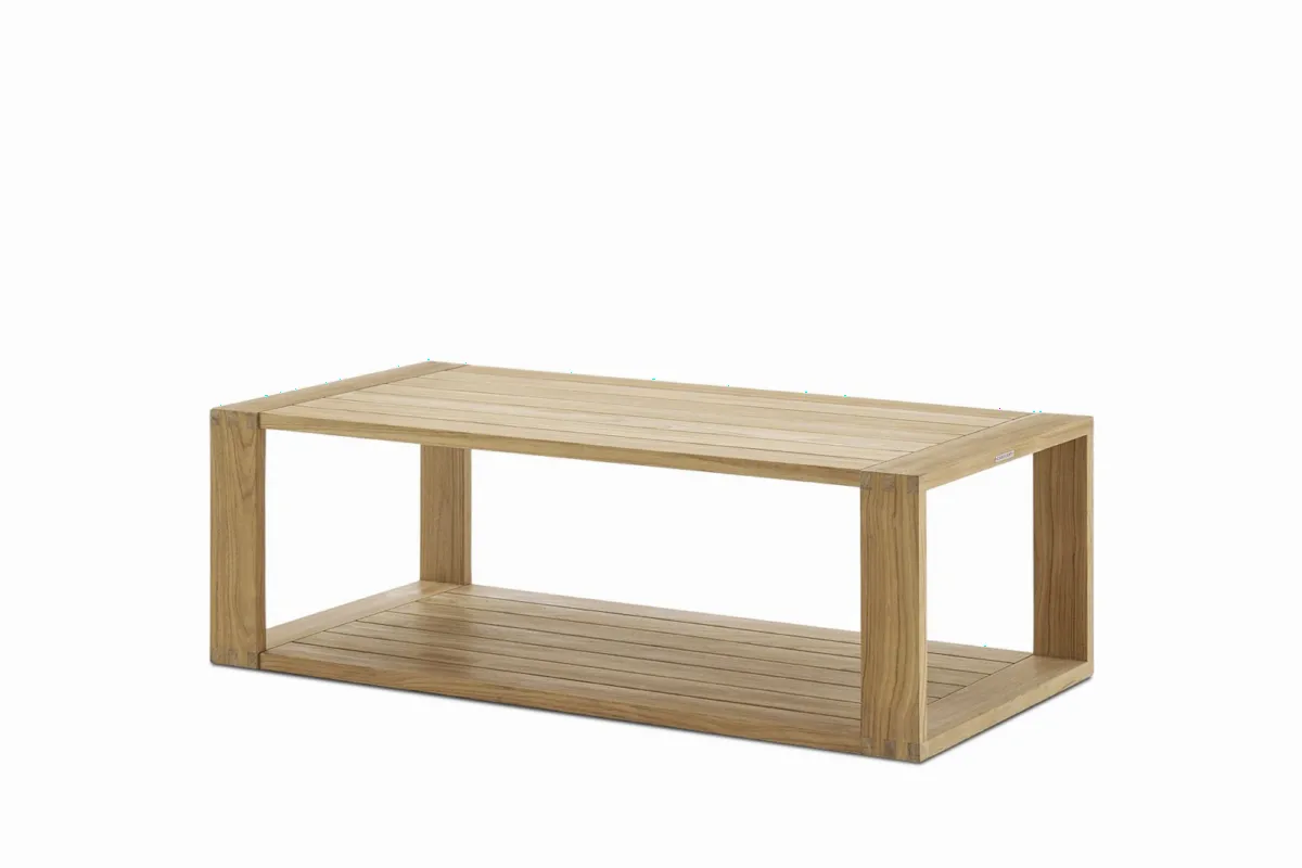 Rio Outdoor Rectangular Box Coffee Table - view 6