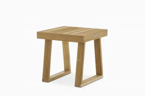 Rio Outdoor Teak Square Side Table