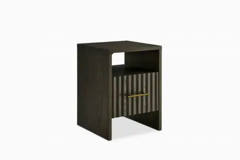 Sloane Nightstand with Open Shelf