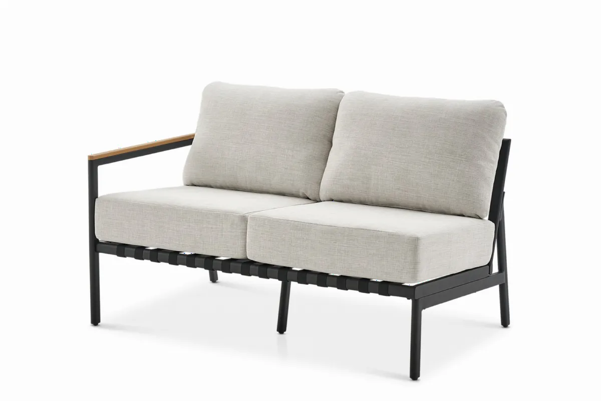 Sorrento Outdoor Left Facing 2 Seater Couch - view 8