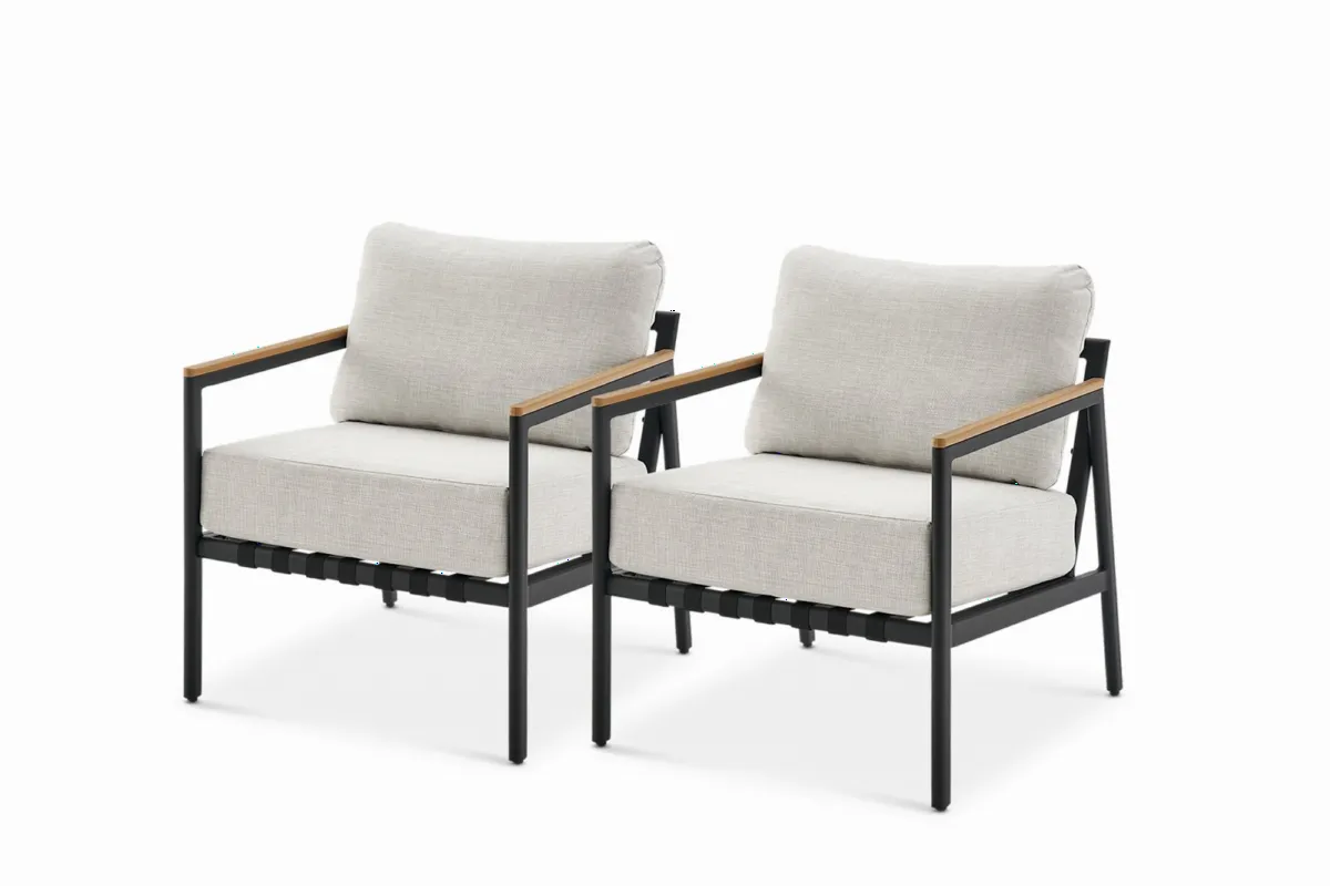 Sorrento Outdoor Lounge Chair - view 3