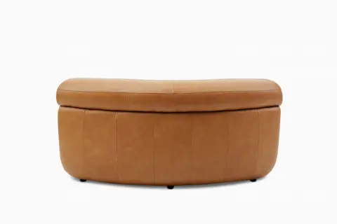 Tovi Leather Corner Couch