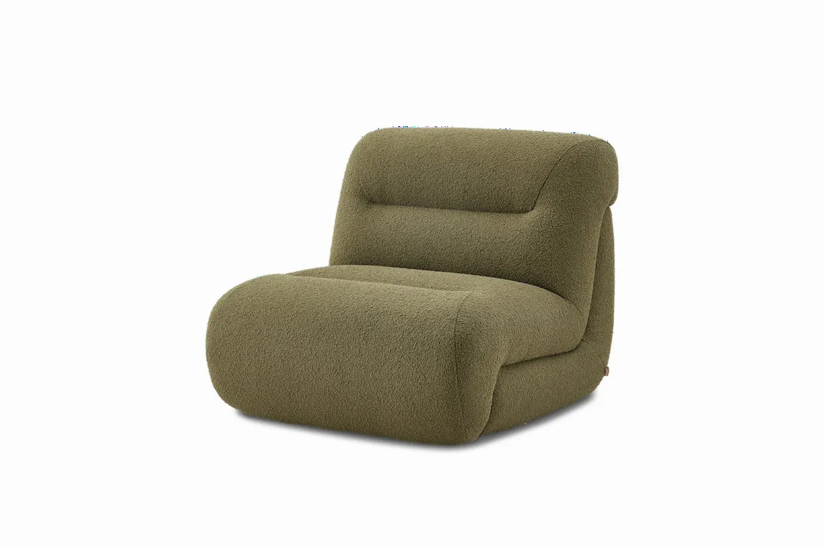 Tovi Performance Boucle Armless Couch - view 8