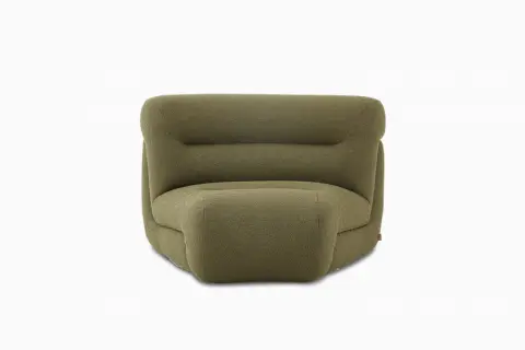 Tovi Performance Boucle Wedge Couch