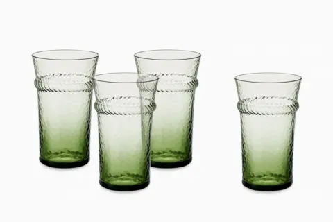 Verdant Tall Drinking Glasses, Set of 4